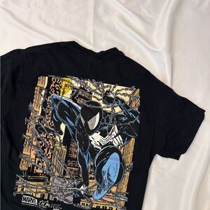 HUF x Spider-Man/Venom Black T-Shirt